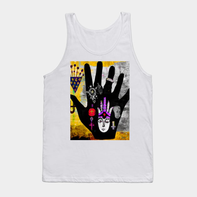 Handprotect Tank Top by Farbitroid